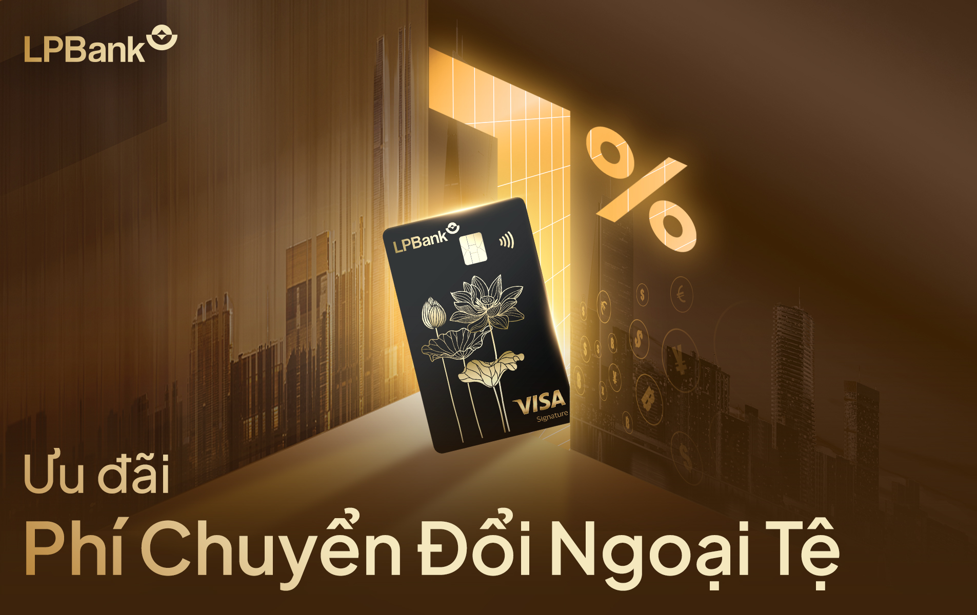 Ưu đãi phí chuyển đổi ngoại tệ